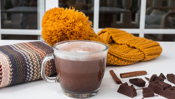 チョコチーノは体に良い成分のシナモンが入っている！